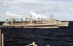 1973 At Sea UNREP